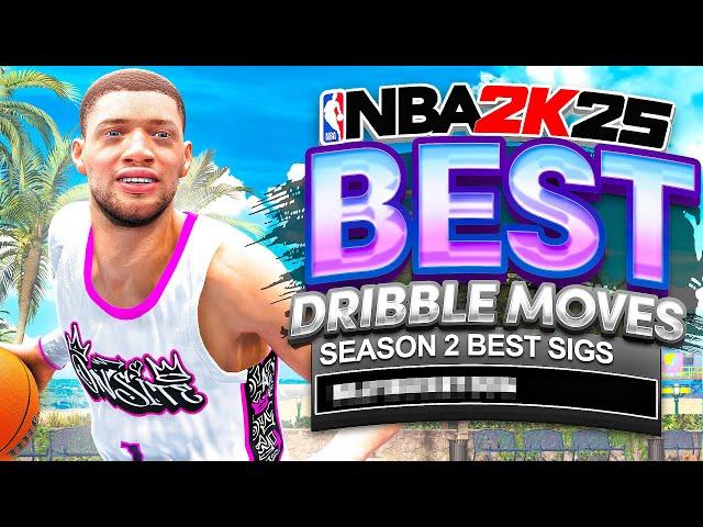 The BEST DRIBBLE MOVES & ANIMATIONS on NBA 2K25! *NEW* Moves Dribble Tutorial! (SEASON 2)