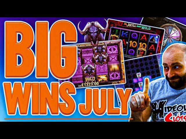 Hideous Slots - Top 10 Big Slot Wins Of July!