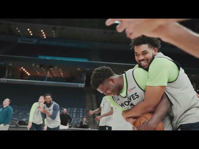 Anthony Edwards' REACTION To Being Named An NBA All-Star | Entire Timberwolves Team Celebrates