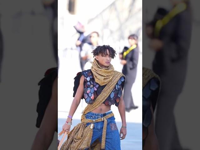 Jaden Smith At Paris Fashion Week #shorts