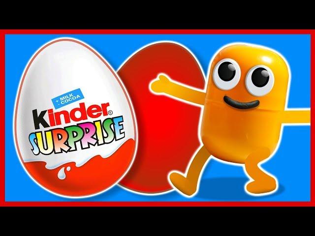 100 КИНДЕР СЮРПРИЗОВ. Живая капсула. МУЛЬТИК. Kinder Surprise.