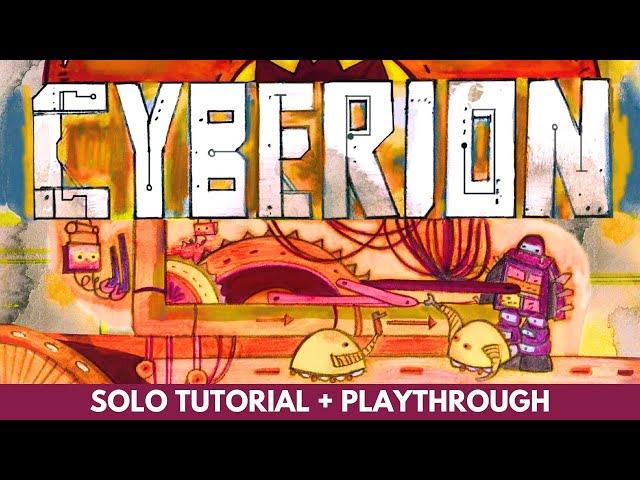 Cyberion | Solo Board Game Tutorial and Playthrough