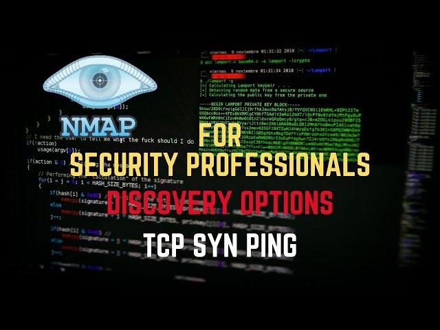 Nmap Tutorial for Security Professionals | TCP SYN Ping