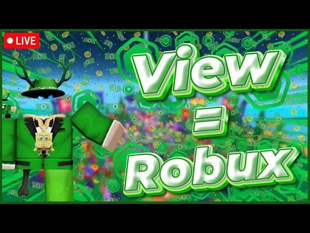 PLS DONATE LIVE DONATING UNTIL 40 ROBUX TO VIEWERS !! ( 68K SUBS TODAY !?!! )