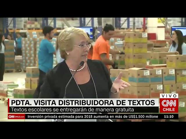 [Chile] Presidenta Bachelet sufrió un lapsus Slash Slash Hash Hash