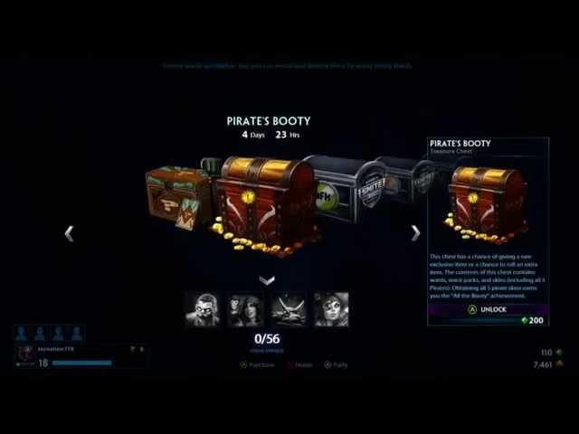 SMITE: Curiosity Treasure Chest Opening