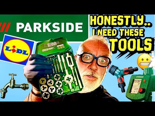 But.. I NEEDED THEM Parkside TOOL HAUL - Tap & Die Set - Hosepipe TIMER 