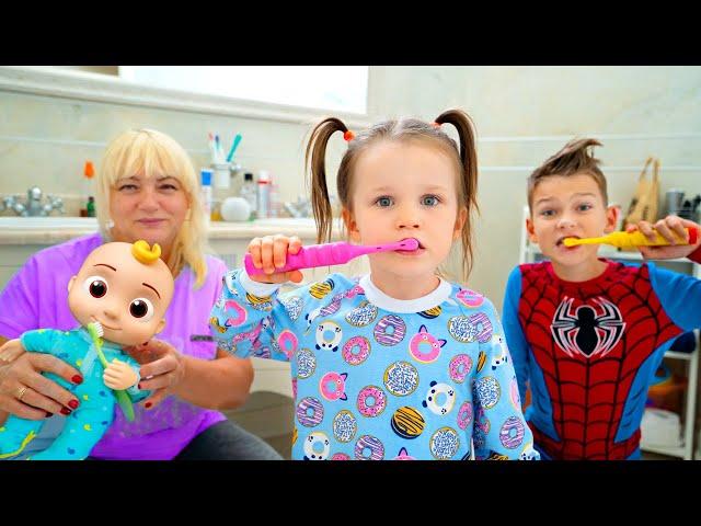 Five Kids Bedtime & Brush Your Teeth + more Children's Songs and Videos