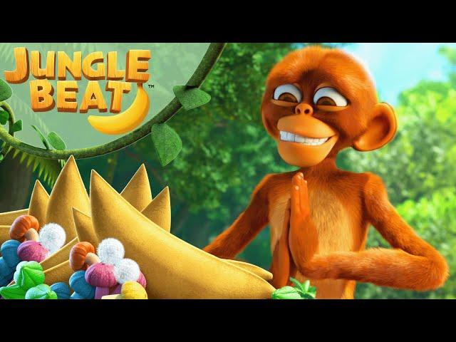 Munki's Plans | Chain Reaction | Jungle Beat: Munki & Trunk | Kids Animation 2023