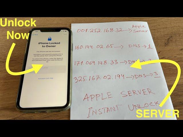 QUICK UPDATE APPLE DNS UNLOCK 2024! Remove icloud lock without owner Unlock activation lock Apple ID