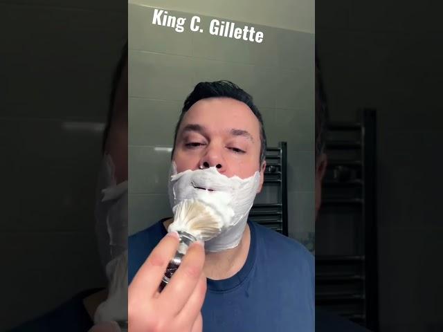 Gillette King C. | Rasatura tradizionale con Gillette rasoio di sicurezza