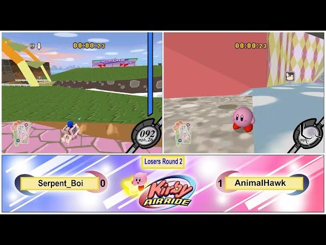 Serpent_Boi vs AnimalHawk - Losers Round 2 | Summer City 2024 - Kirby Air Ride Tournament