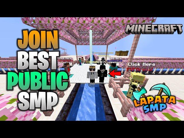  Join Best Lifesteal Public Smp Server For Minecraft  | Java + PE | 24/7 Online | Free To Join 