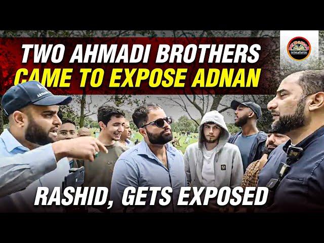 2 Ahmadi Brothers Came to Expose Adnan Rashid Gets Exposed! Speaker's corner