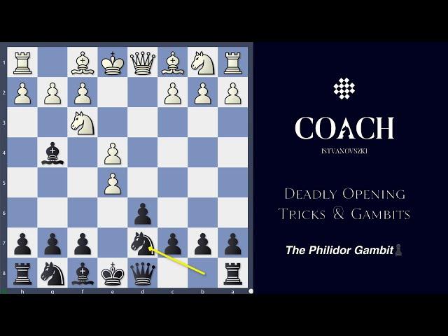 Deadly Opening Tricks & Gambits: The Philidor Gambit