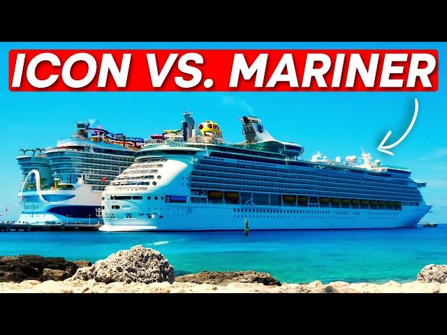 Icon vs. Mariner at Coco Cay! Epic Royal Caribbean Showdown!