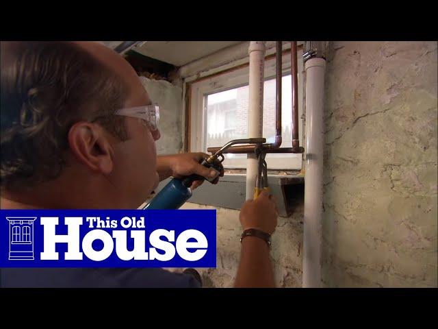 How to Install a Utility Sink | This Old House