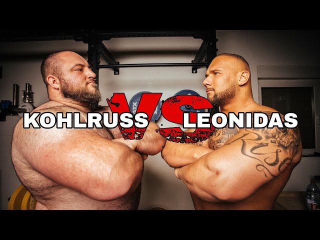 Kohlruss vs Leonidas one arm snatch