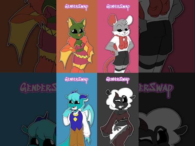 Smiling Critters X Nightmare Critters X DayDream Critters Fondue X Slurpie Sally Transformation 