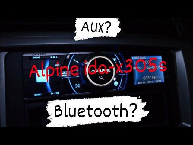 Аукс и Блютус? Легко! Подключаем своими руками к магнитоле Alpine ida-x305s AUX и Bluetooth.