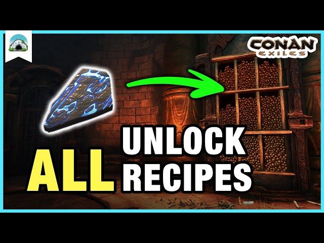 Unlock ALL Library Recipes: Fragments of Power – Guide | Conan Exiles