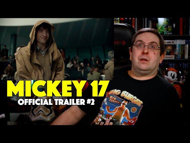 REACTION! Mickey 17 Trailer #2 - Robert Pattinson Movie 2025