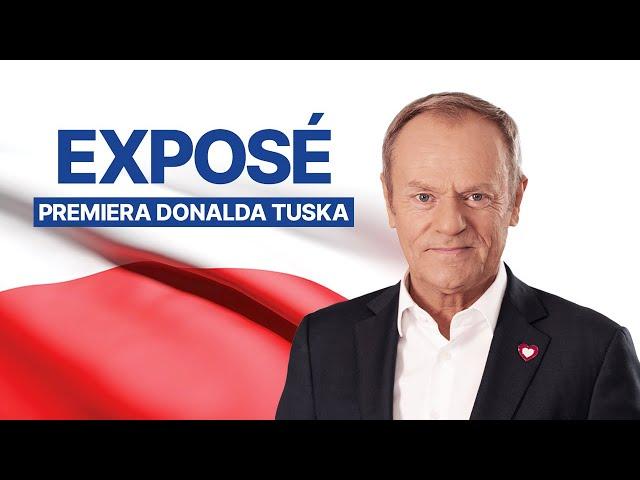 Exposé premiera Donalda Tuska,  Sejm RP, 12.12.2023