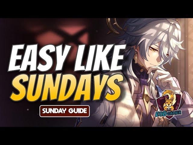 Easy Guide to SUNDAY in Honkai Star Rail | Relics, Lightcones, Eidolons, Builds & More