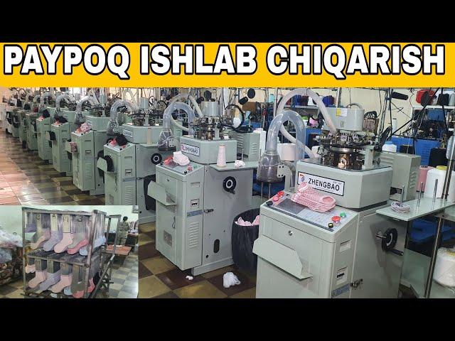 PAYPOQ ISHLAB CHIQARISH UY SHAROITIDA 220V GA ISHLAYDI