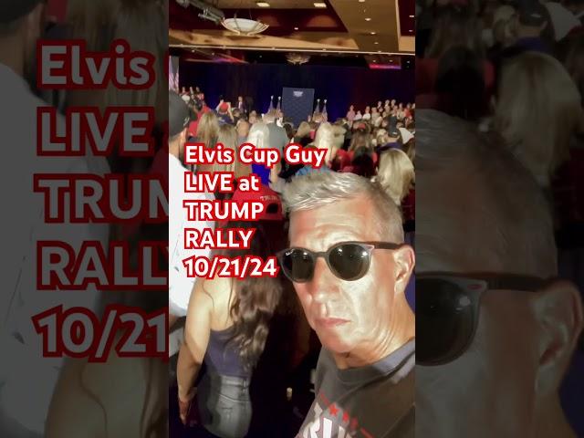 The Elvis Cup Guy #theelviscupguy #elvis #trump #donaldtrump #elvispresley #maga #trump2024 #vinyl