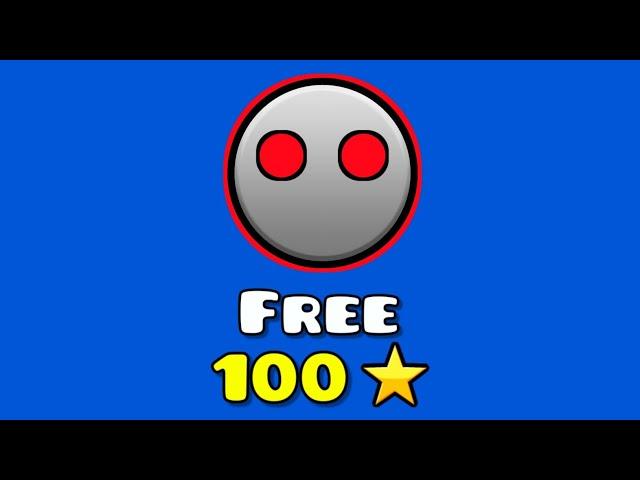 100 FREE STAR | Geometry Dash (Easiest Secret Way Demon / Free Star Levels)