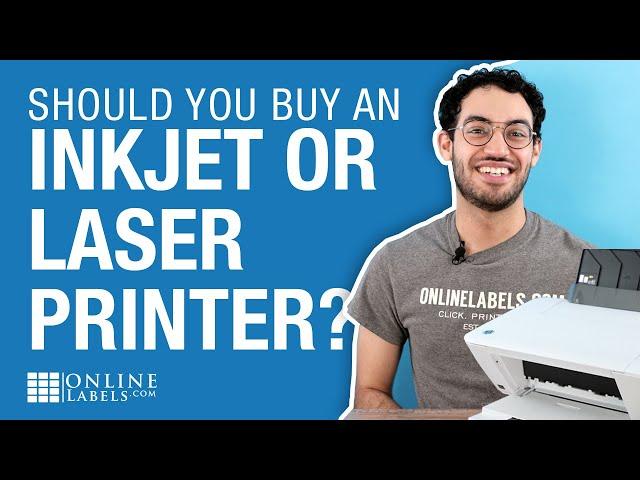 What's the difference between inkjet and laser printers?