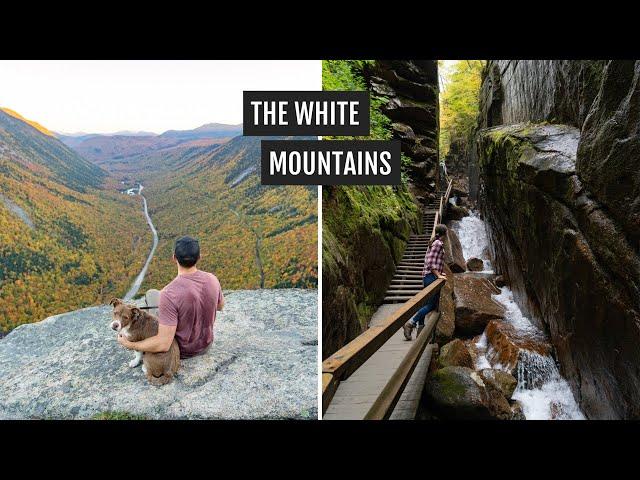 FALL Road Trip in New Hampshire’s White Mountains!  | Flume Gorge, Kancamagus Highway, & MORE!