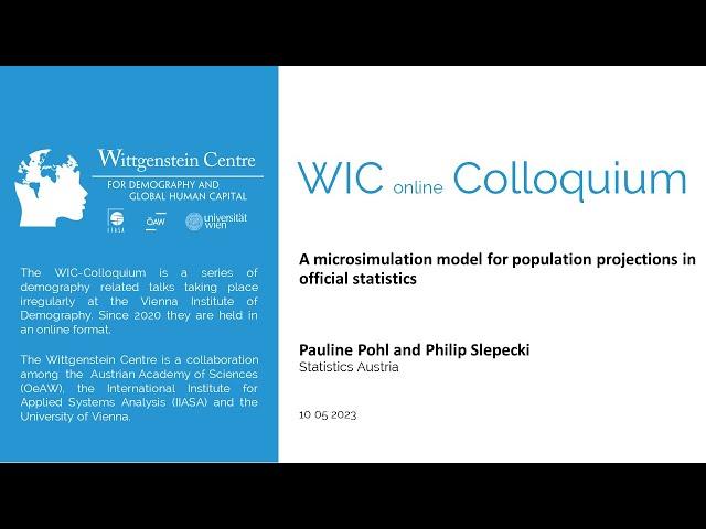 A microsimulation model for population projections in official statistics