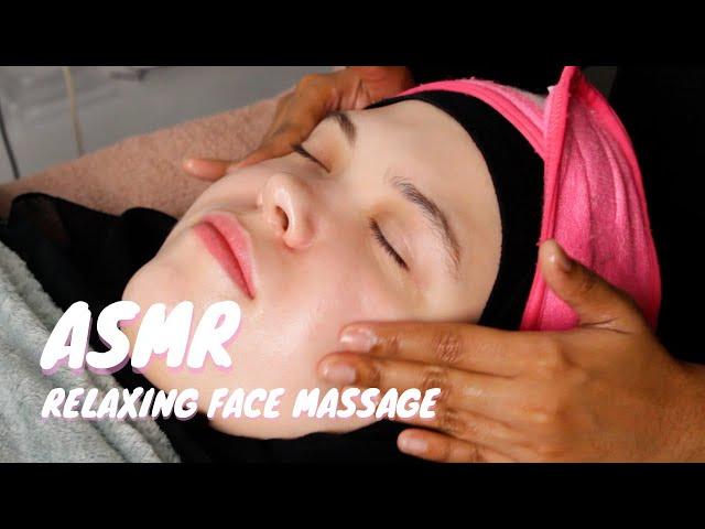 ASMR Relaxing Face Massage ( 99.99 % Satisfying) (No talking)