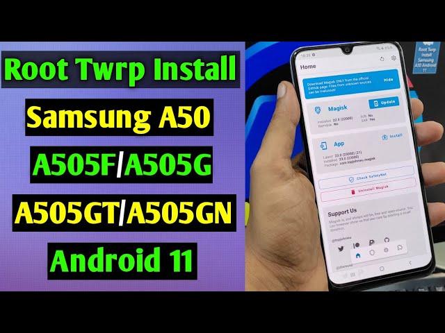 How To Root Twrp Install Samsung A50 Android 11 | Root Twrp Install Samsung A50 (A505F/G/FN/GN/GT)