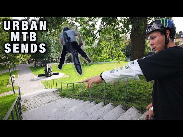 STREET RIDING IN STOCKHOLM IS WILD │ URBAN MTB SENDS