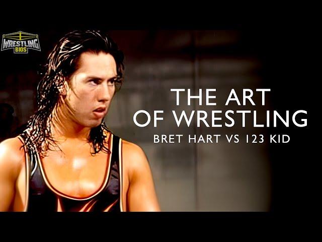 The Art of Wrestling : Bret Hart vs 1-2-3 Kid