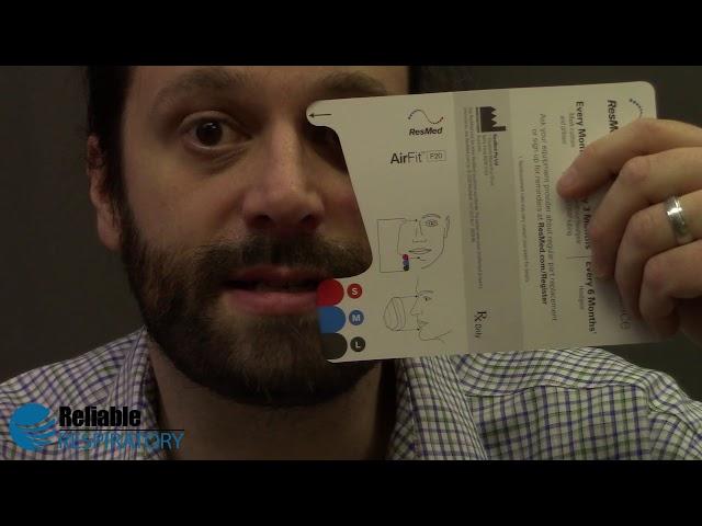 Getting Started With Your ResMed F20 Full Face Mask