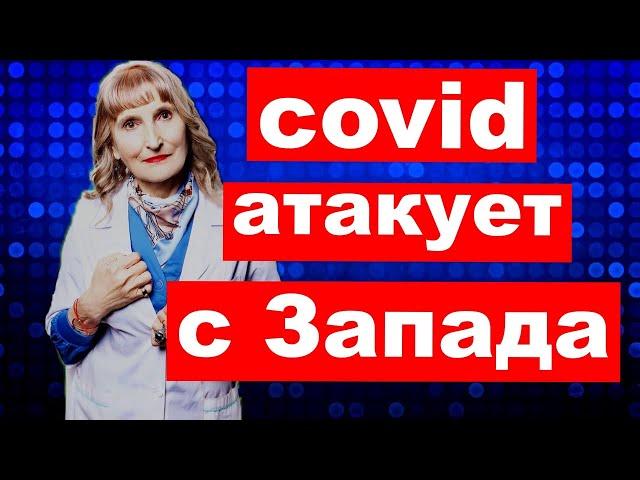 новый Covid  XEC  атакует  с Запада