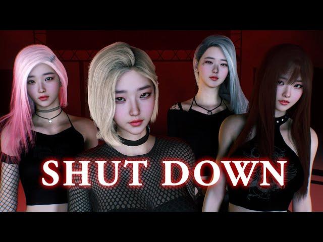 [MMD VAM] BLACKPINK - Shut Down / 4k