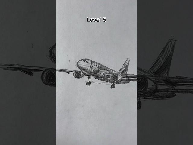 Airbus A320 по уровням #art #airbusa320 #drawing