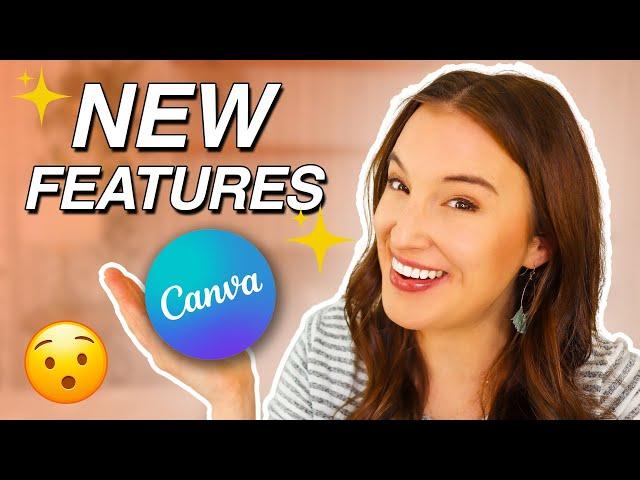 NEW 2024 Canva Tips and Tricks you NEED this year  (7 BRAND NEW Canva features)