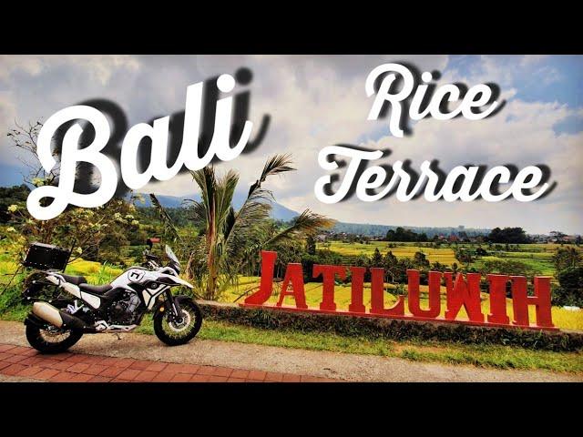 Bali Jatiluwih Rice Terrace, Bali best spots motorcycle riding adventure