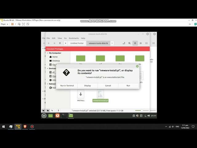 Installing VMWare Tools On Linux Mint 20.3 Cinnamon | Easiest Way