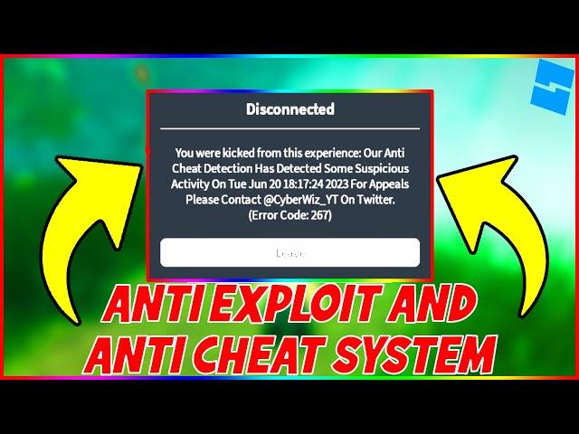 Anti-Exploit/Anti-Cheat System [Tutorial] + Ban Save and Whitelist (Roblox Studio)