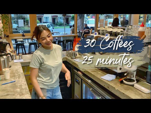 [Barista Vlog] Working ‘Solo’ on a Morning ‘Rush’ with My Favourite Girls! | Melbourne | LaurAngelia