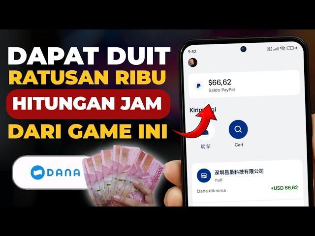 DAPAT DUIT - Hitungan Jam Ratusan Ribu Dari Main Game ini - Cara Dapat Uang Dari Internet