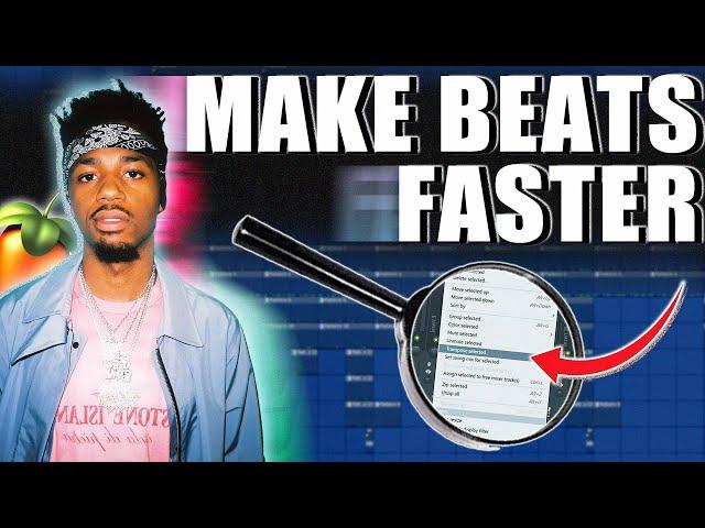 WORKFLOW HACKS! MAKE BEATS FASTER | FL STUDIO WORKFLOW TUTORIAL 2022