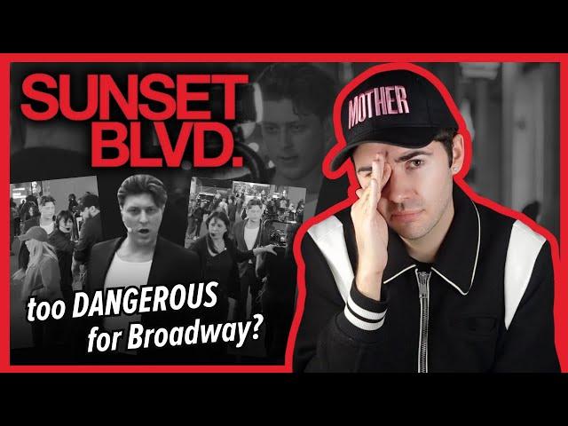 is *that* Sunset Boulevard scene dangerous?! | the truth behind what is going wrong on Broadway...